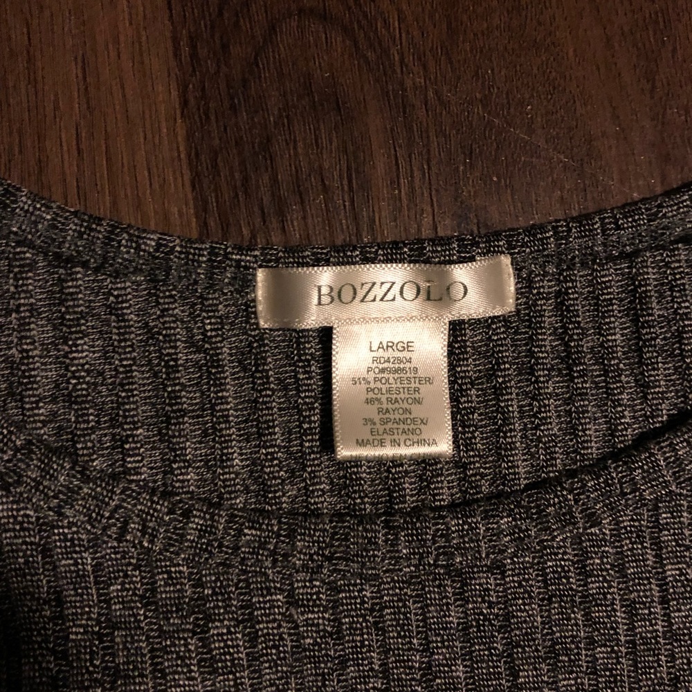 Gray stretchy dress
